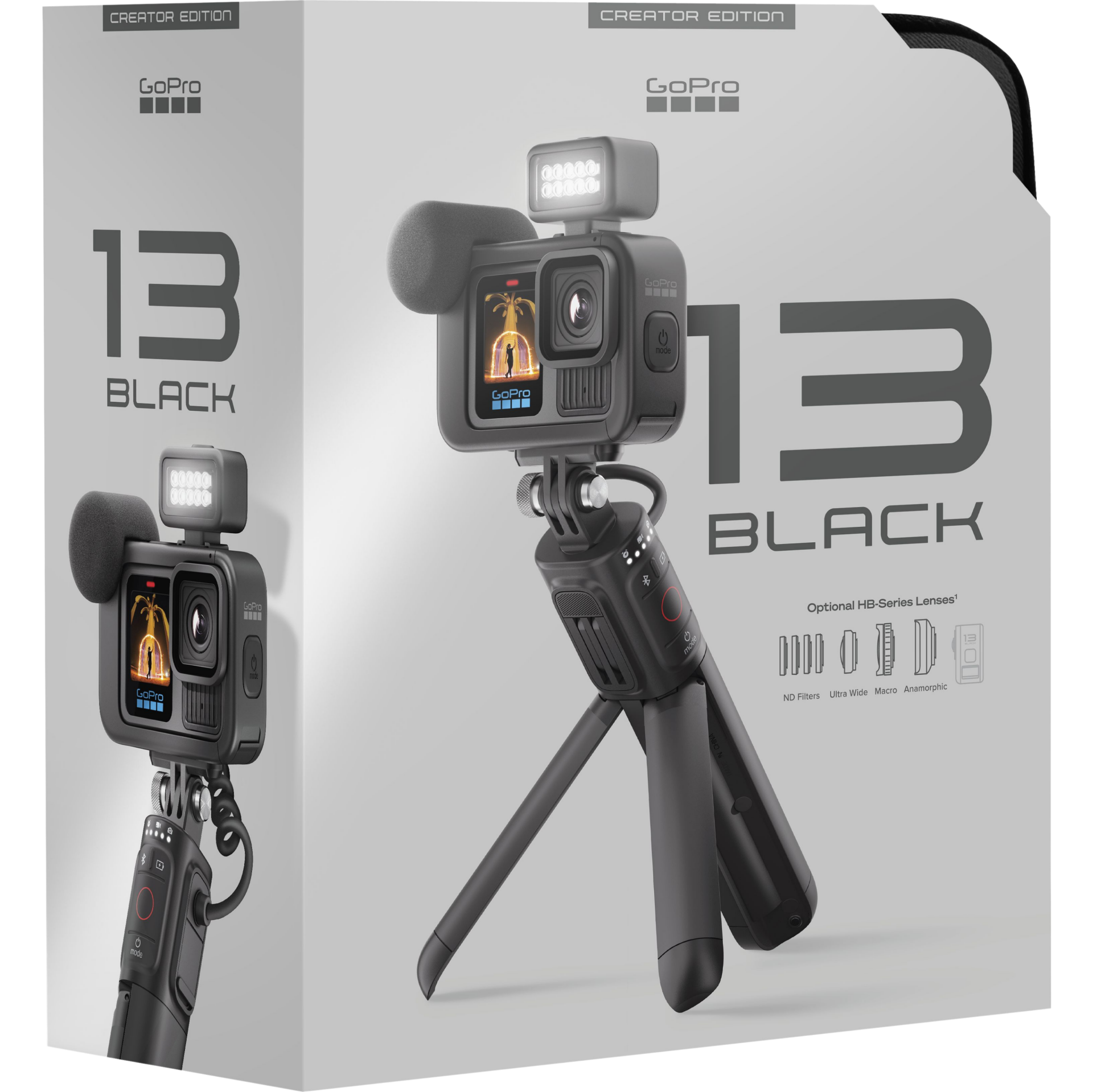 GoPro HERO13 Black Creator Edition Kit Aksiyon Kamerası
