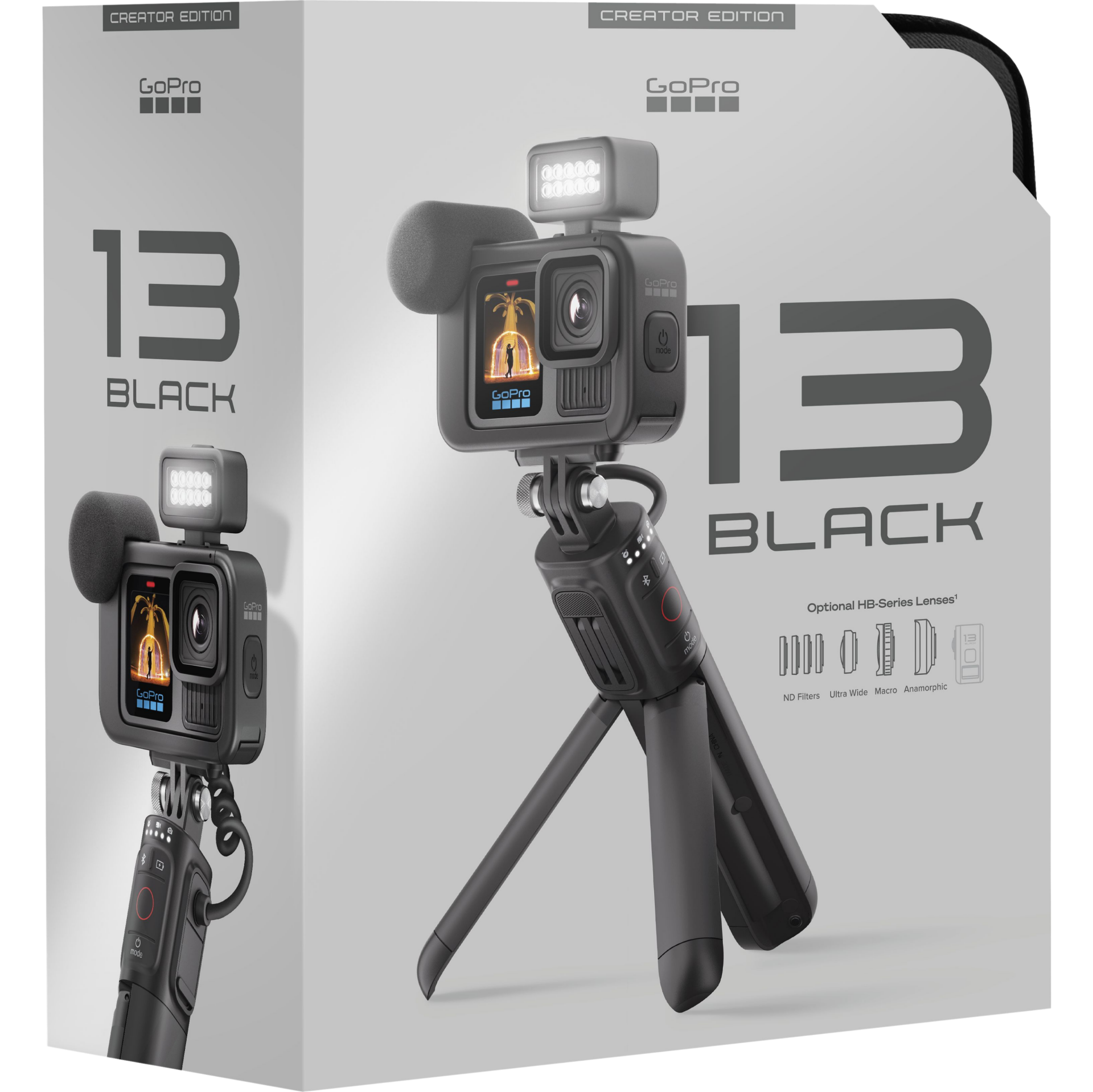 GoPro HERO13 Black Creator Edition Kit Aksiyon Kamerası