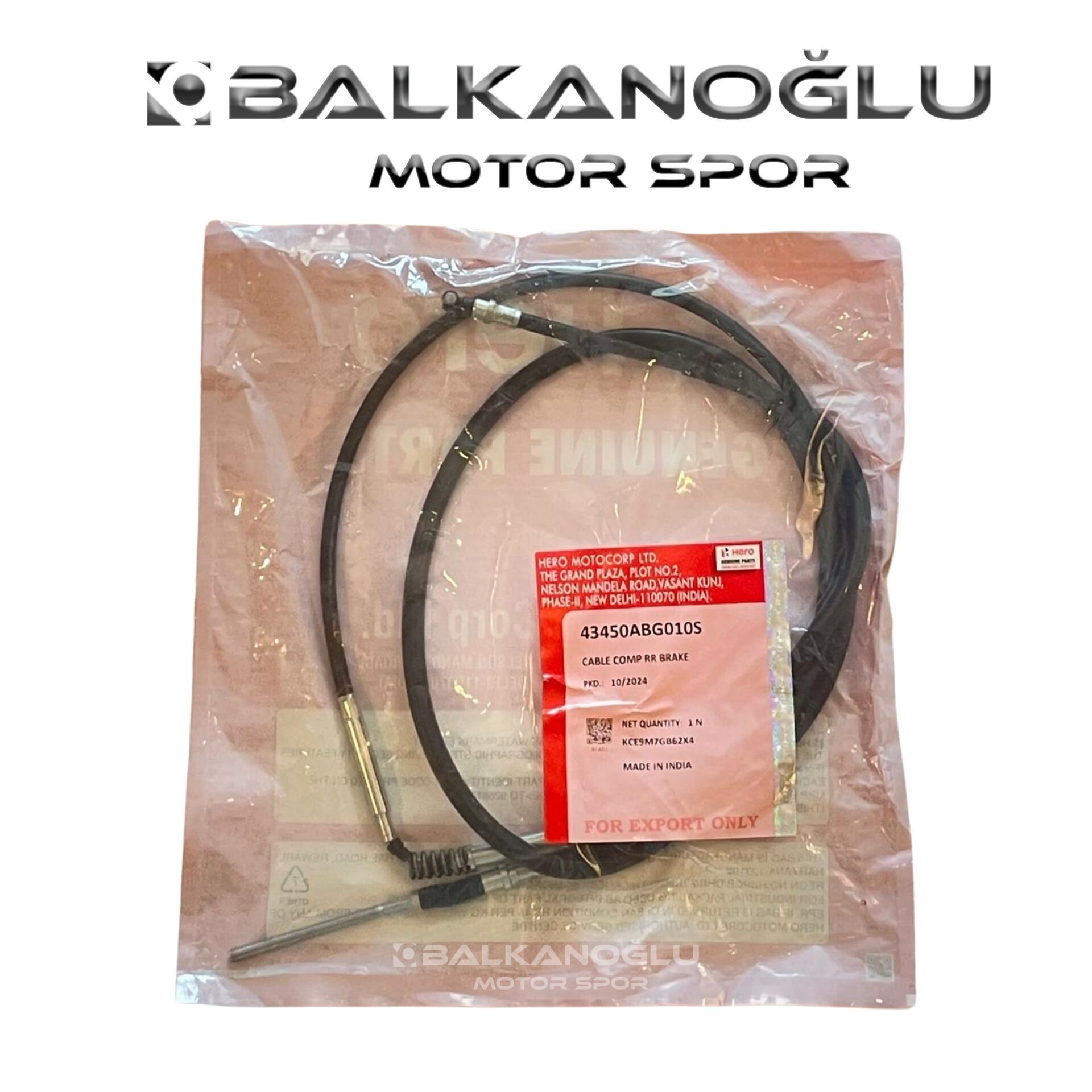 DASH 110 EURO 5 ARKA FREN TELI (KOMBINELI)