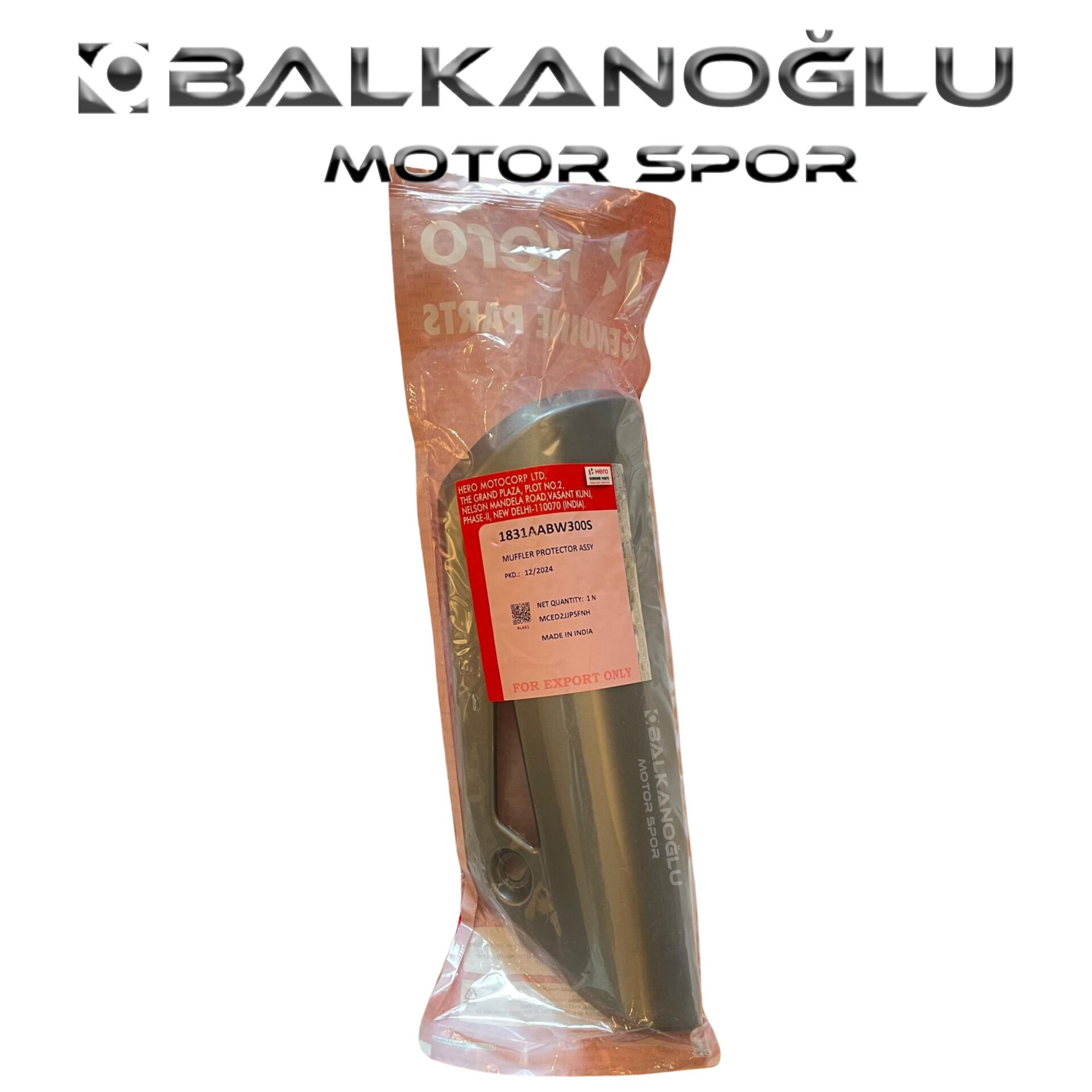 HERO XPULSE 200 EGZOZ MUHAFAZA GRI