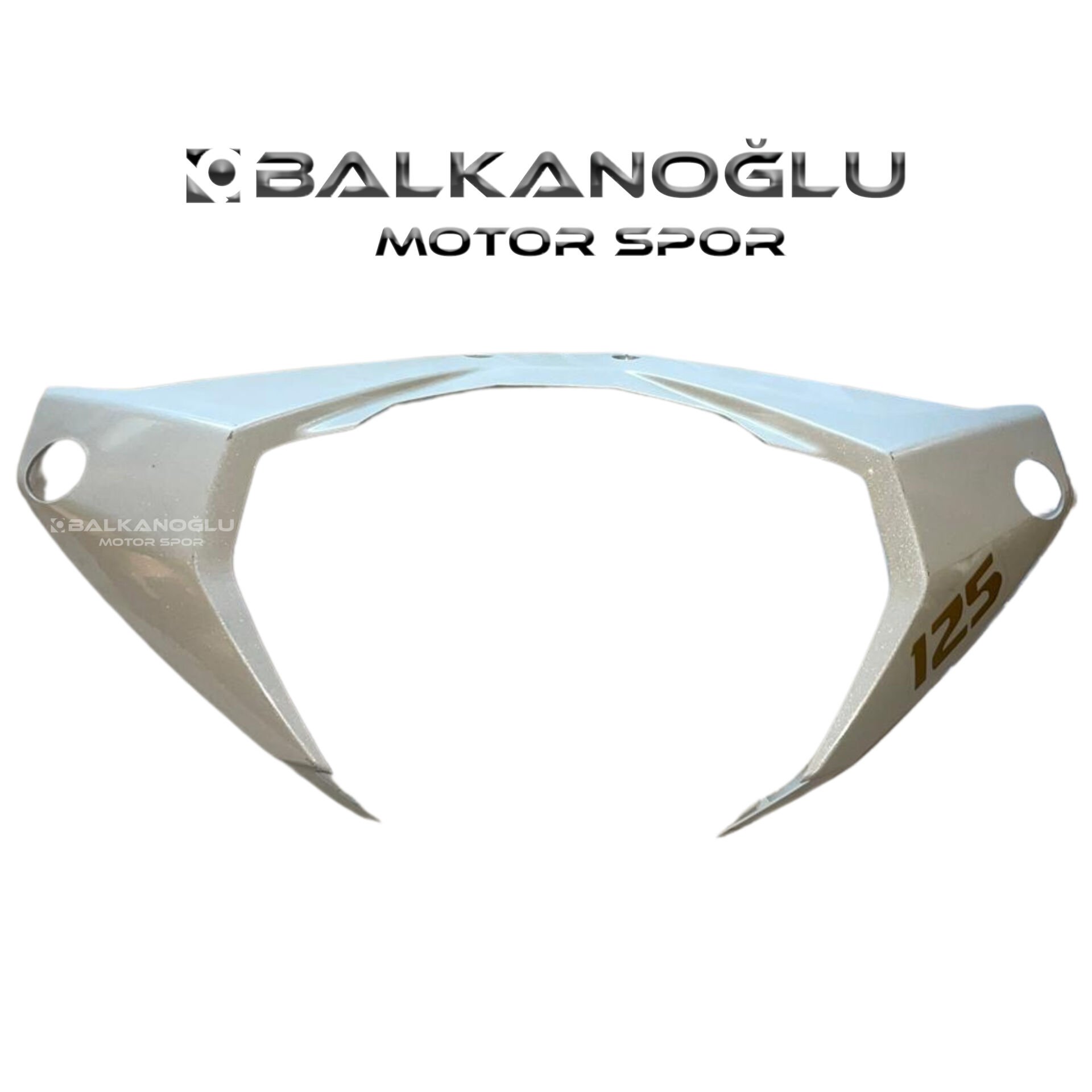 HERO DASH 125 (EURO5) GIDON UST KAPAK BEYAZ