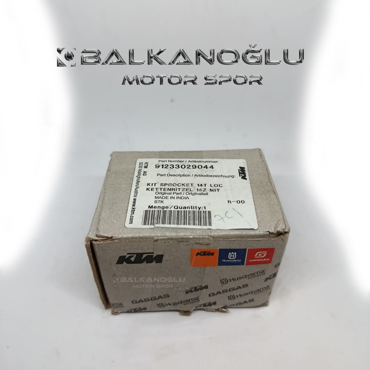 SPROCKET 14T W. KİLİTLEME PLAKASI (SPROCKET 14T W. LOCKING PLATE)
